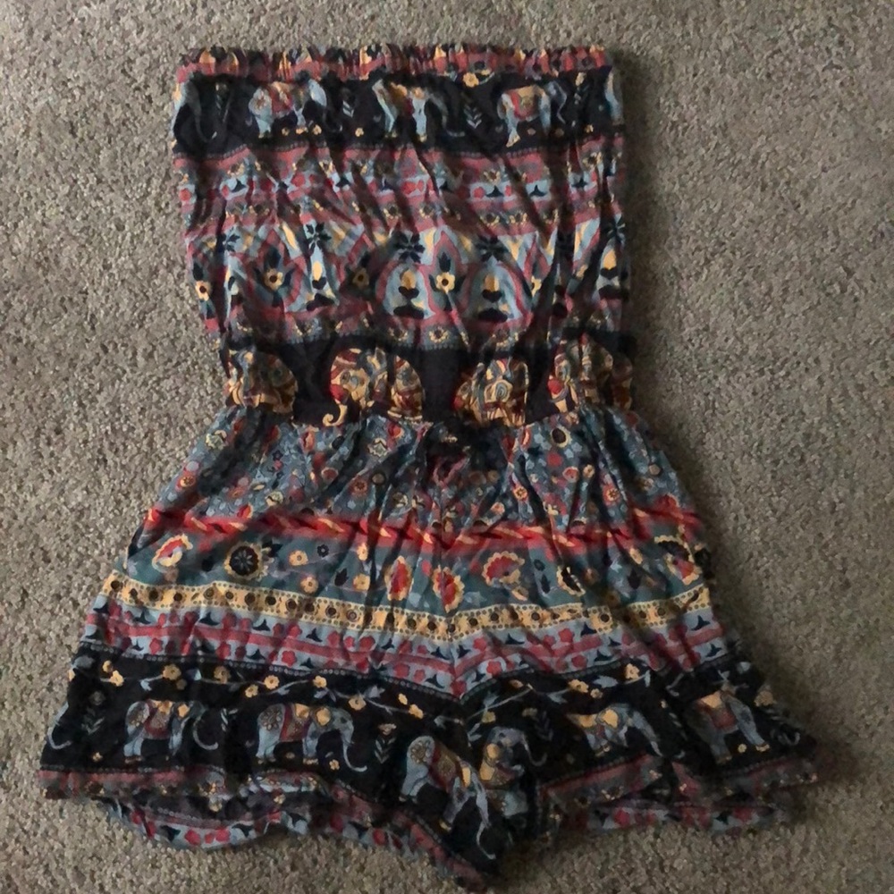 Sleeveless romper